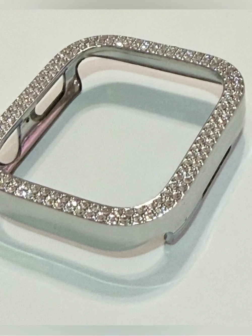 6 Apple Watch Series 7 Case Covers - Pink, Gold, Rose Gold, Silver, Rhinestone